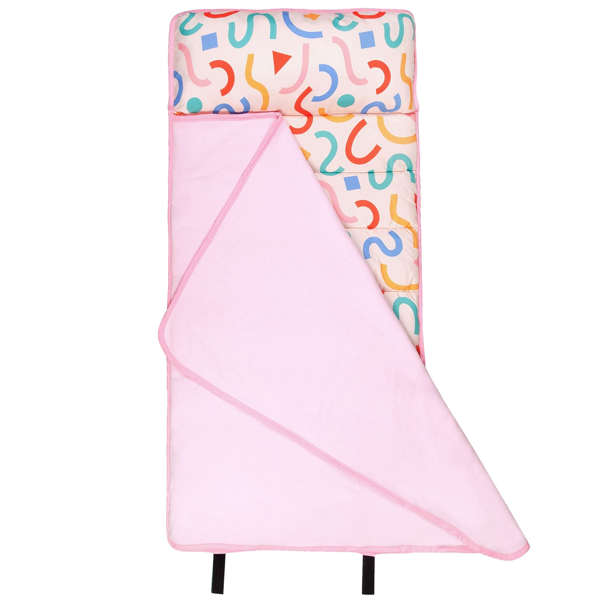 Confetti Peach Microfiber Toddler Nap Mat