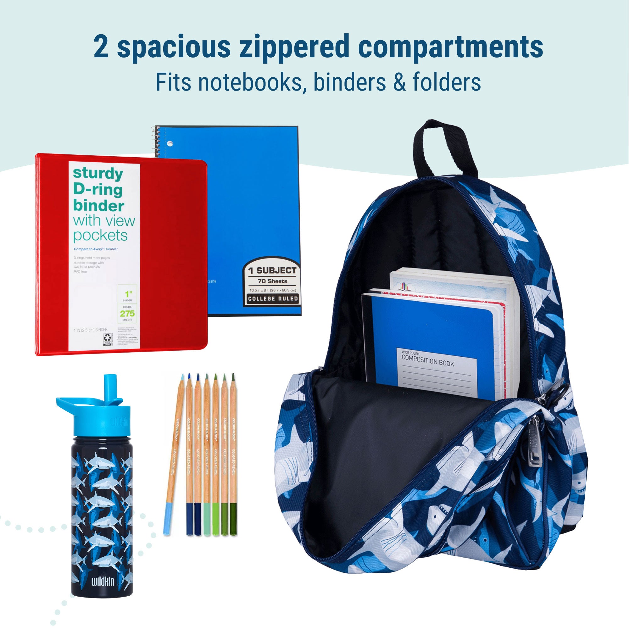 15 Inch Backpack - Boys