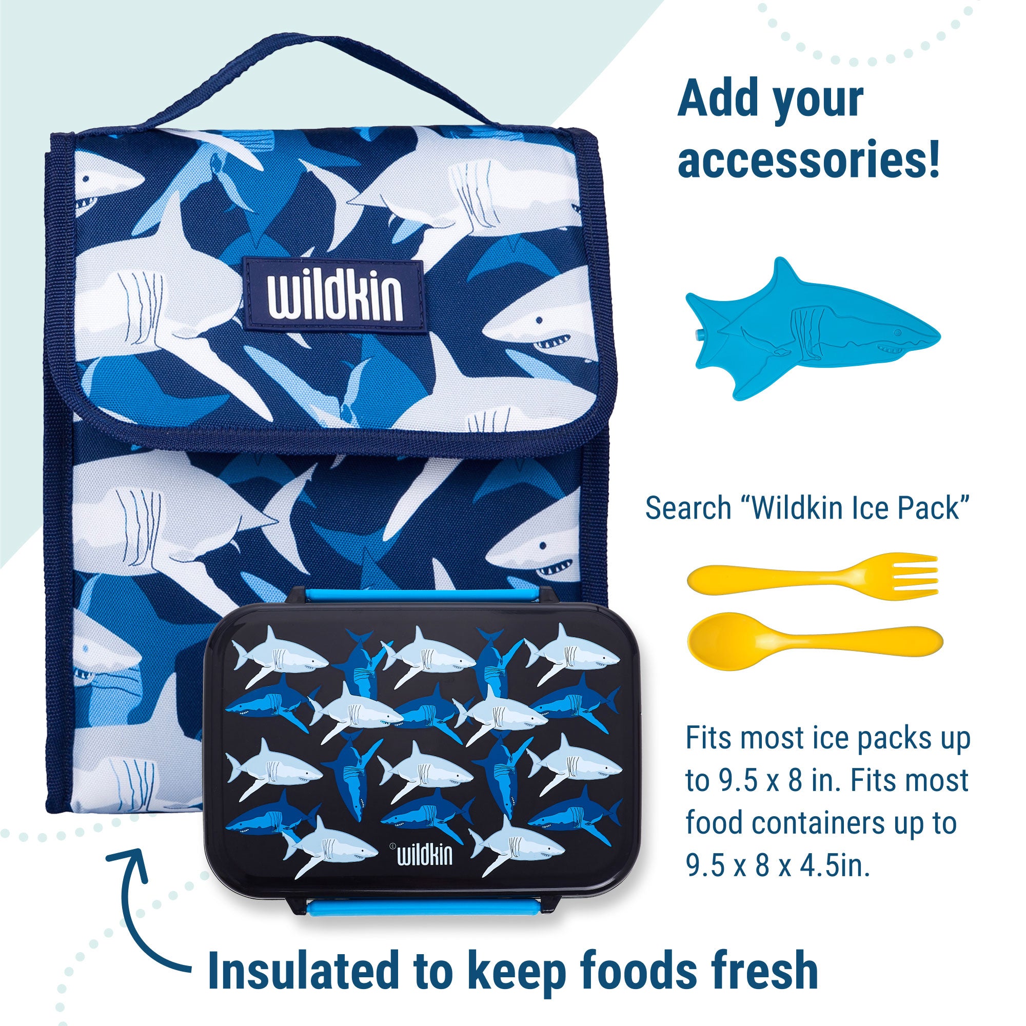 Sharks Lunch Bag