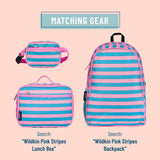 Pink Stripes Fanny Pack