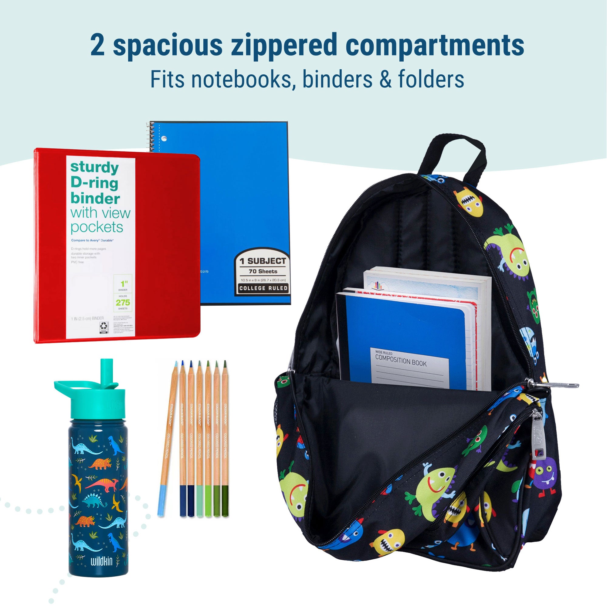 15 Inch Backpack - Boys