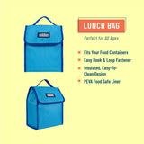 Sky Blue Lunch Bag