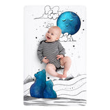 Fitted Mini Crib Sheet - Blue Bear