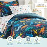 Jurassic Dinosaurs 5 pc Cotton Bed in a Bag - Twin