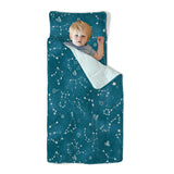 Extra Long Toddler Nap Mat - Galaxy Night Sky