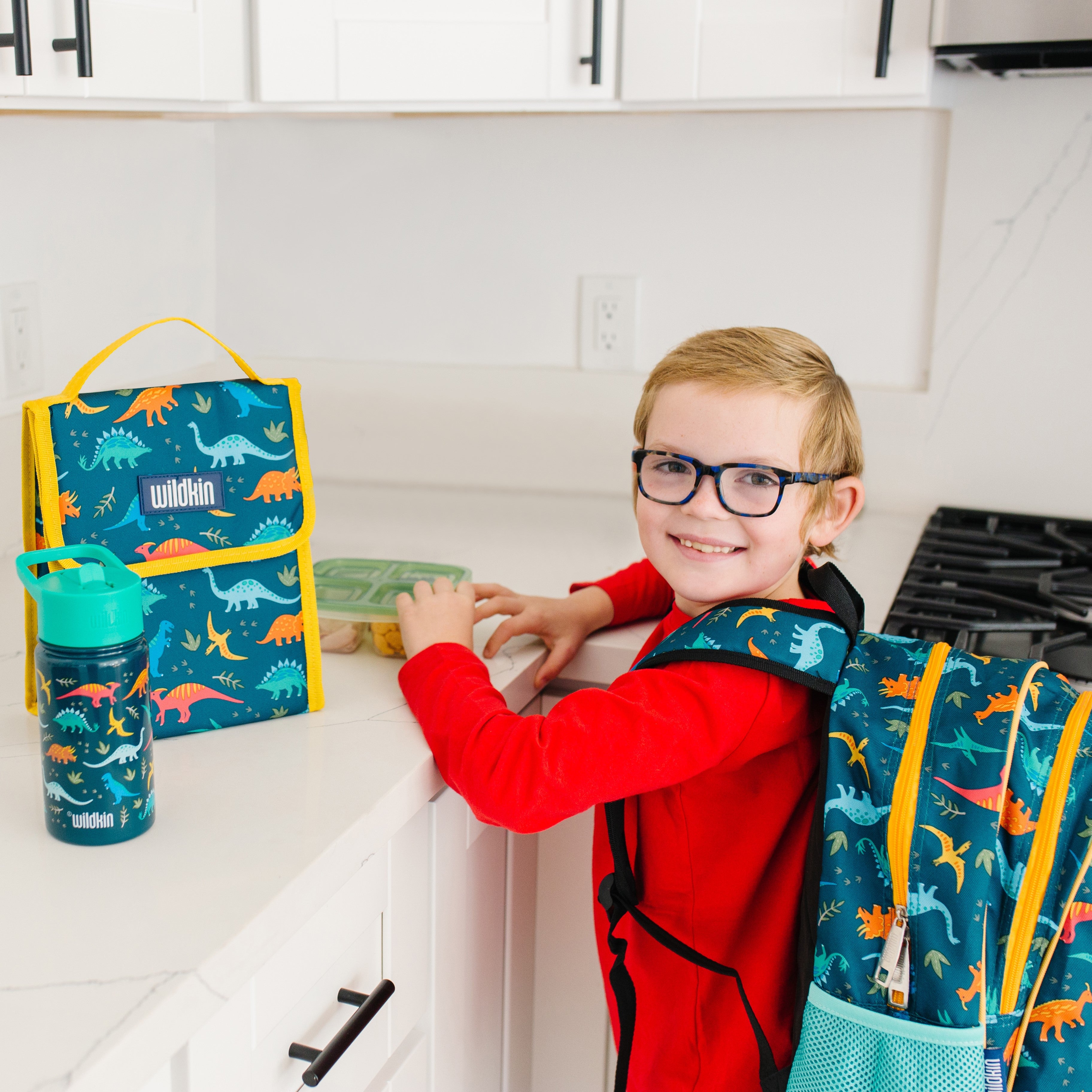 Jurassic Dinosaurs 14 oz Steel Water Bottle