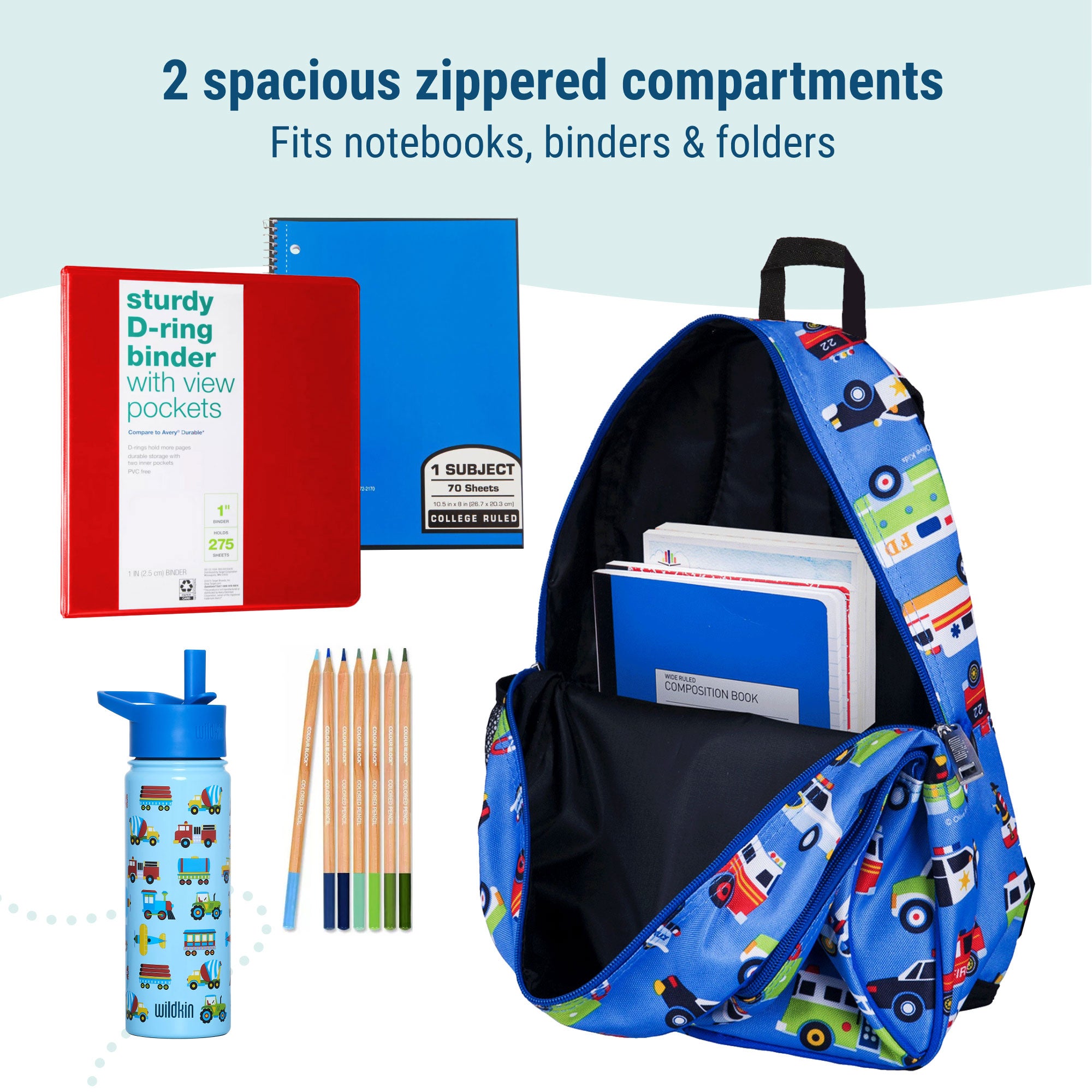 15 Inch Backpack - Boys