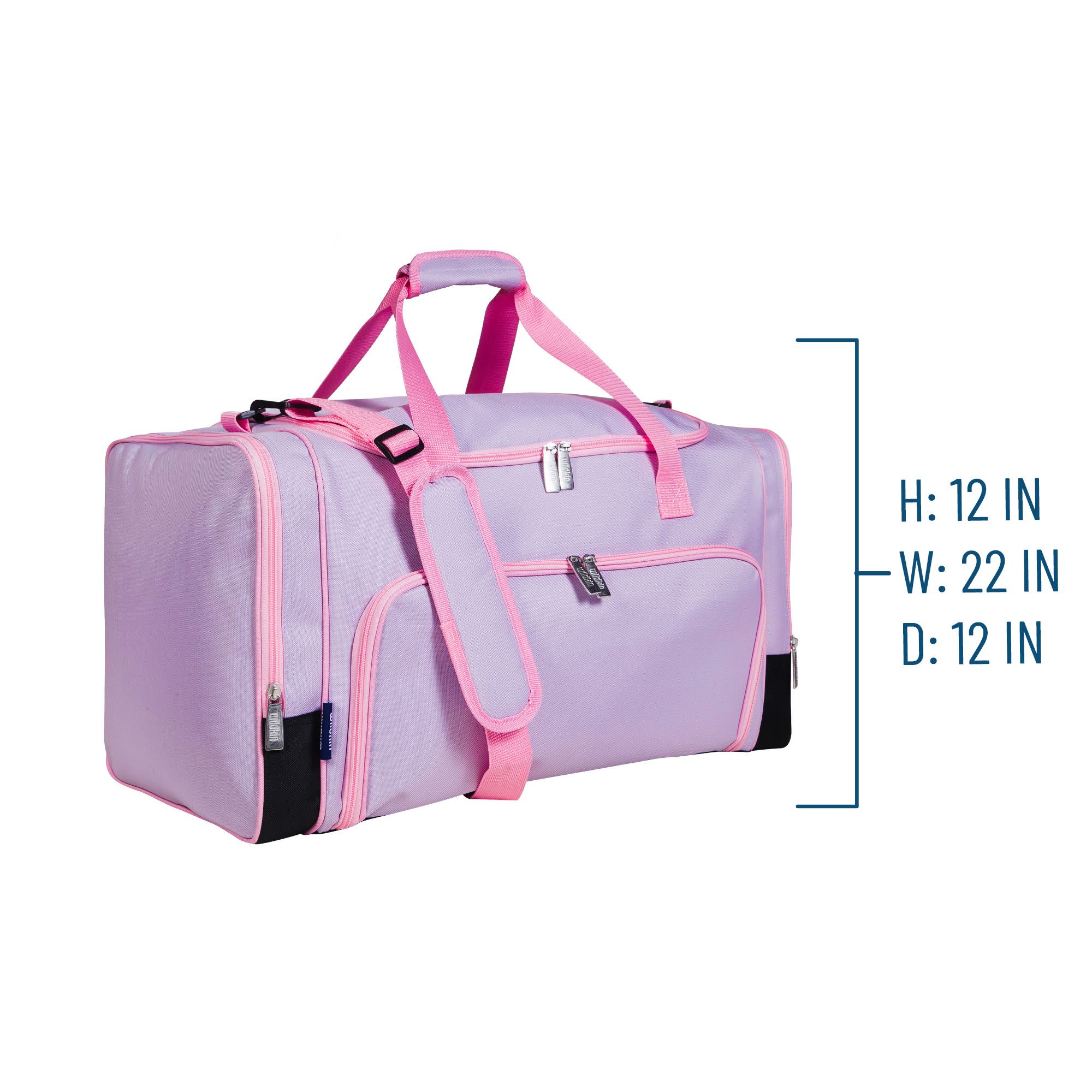 Lilac Weekender Duffel Bag