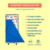 Modern Construction Microfiber Toddler Nap Mat