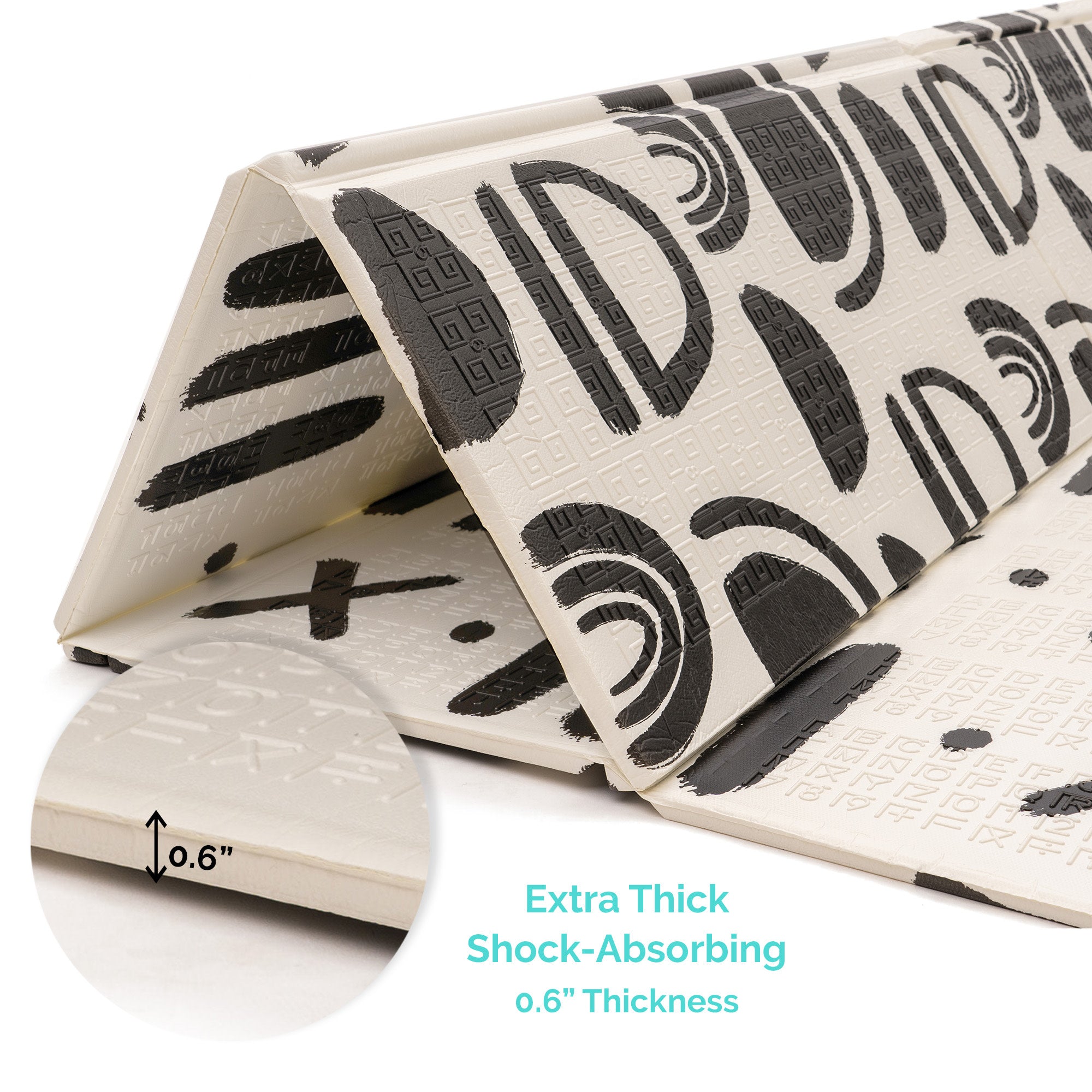 Extra Large Play Mat - Black and White