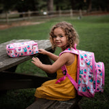 Llamas and Cactus Pink Lunch Box