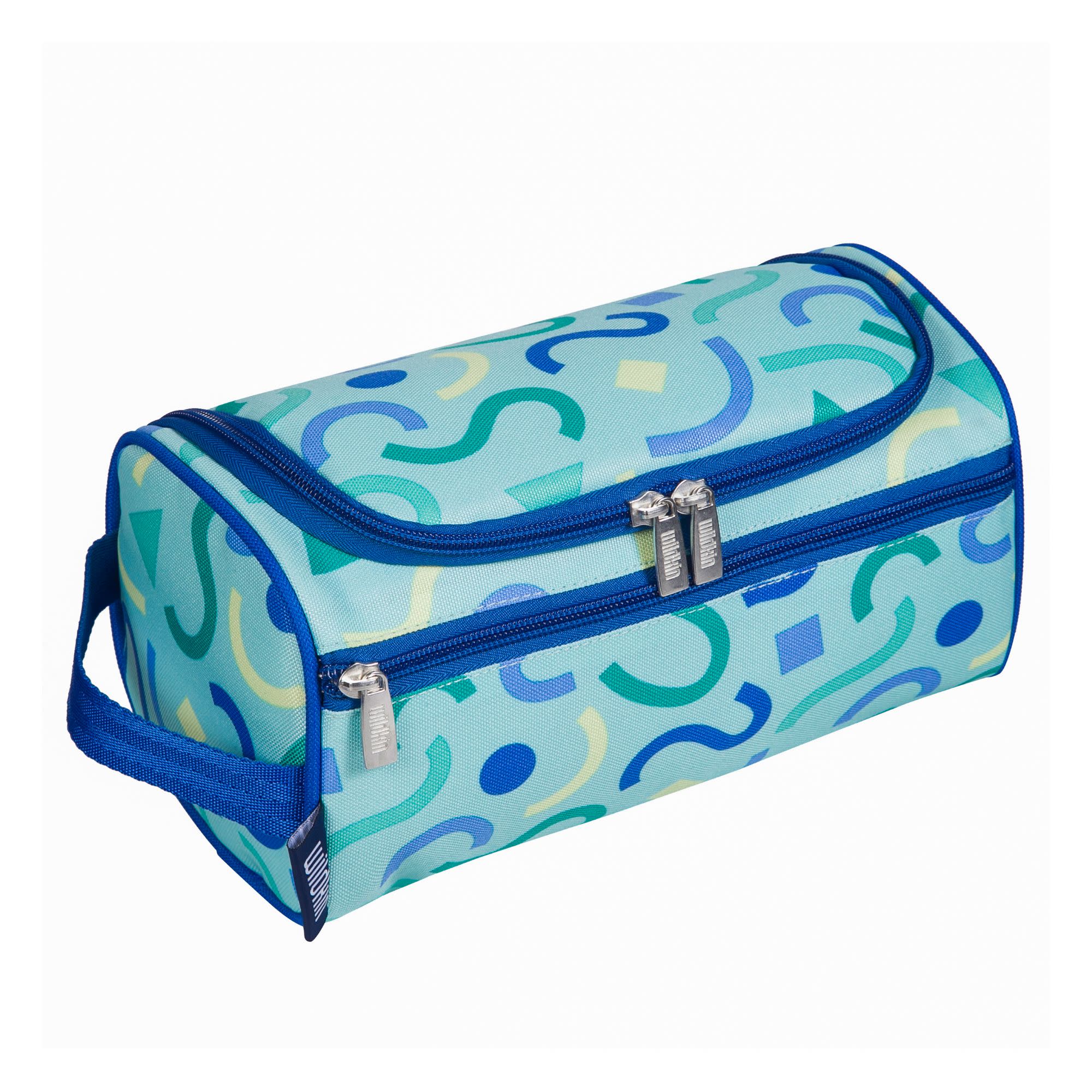 Confetti Blue Toiletry Bag