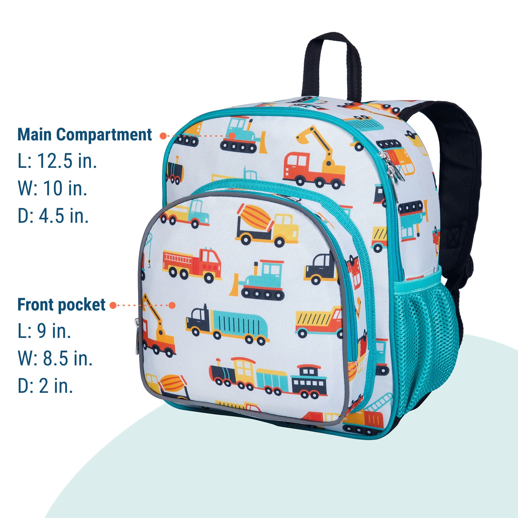 Modern Construction 12 Inch Backpack