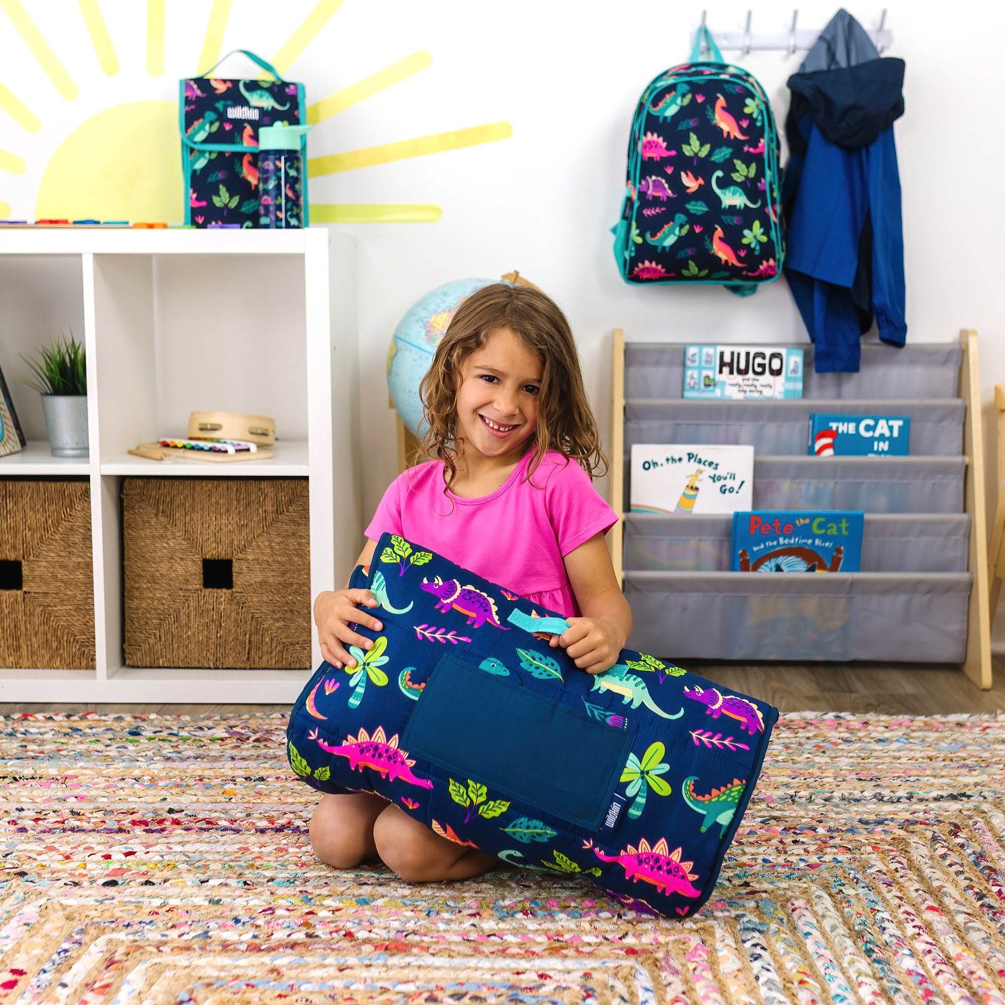 Darling Dinosaurs Microfiber Kids Nap Mat