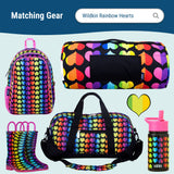 Rainbow Hearts Lunch Bag