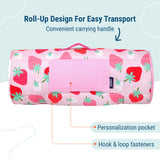 Strawberry Patch Microfiber Toddler Nap Mat