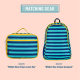 Blue Stripes Weekender Duffel Bag