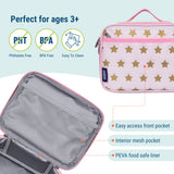 Pink and Gold Stars Lunch Box