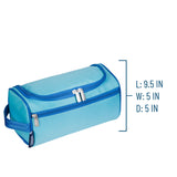 Aqua Toiletry Bag