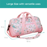 Floral Watercolor Overnighter Duffel Bag