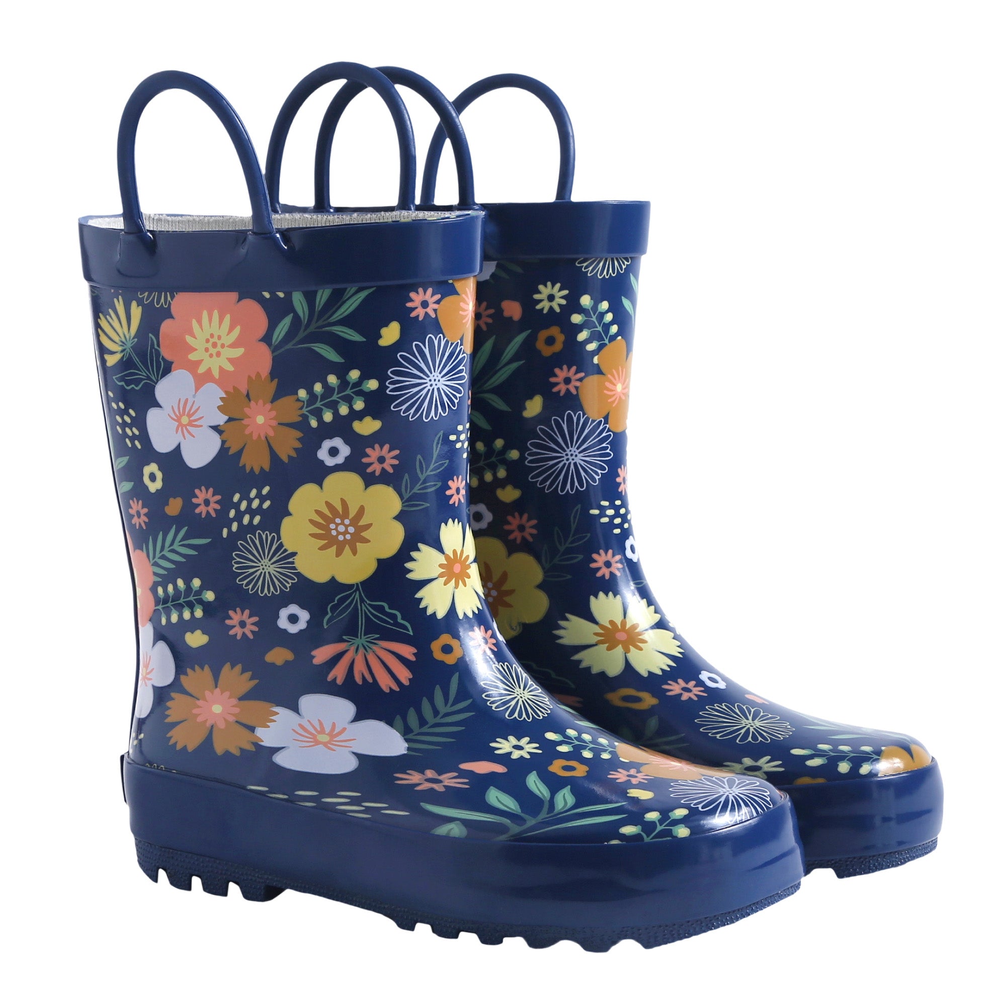 Wildflower Bloom Rubber Rainboots