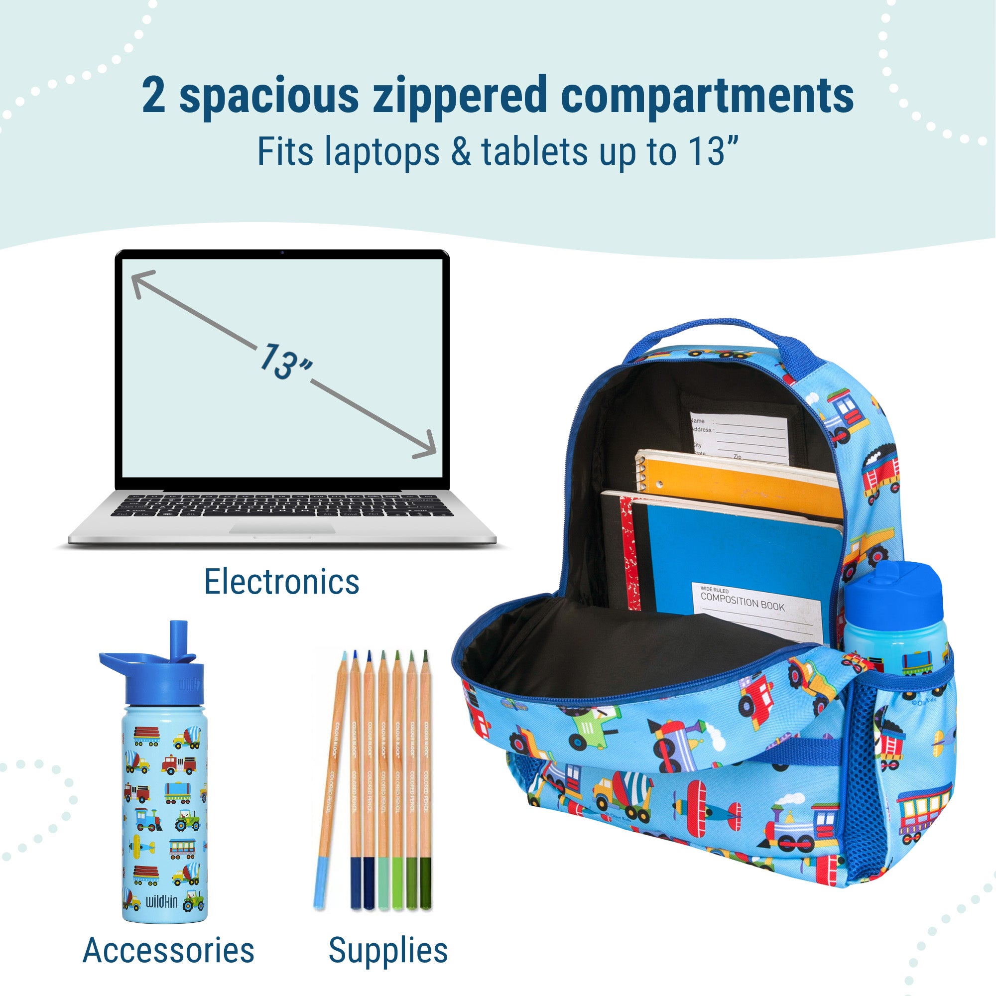 ECO rPET Next Gen Backpack - 15 Inch / 12L