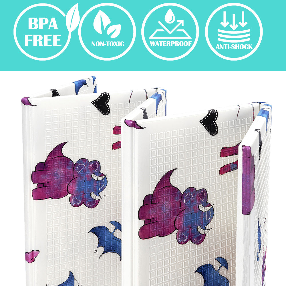 Large Play Mat - Tiny Dinos