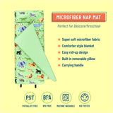 Wild Animals Microfiber Kids Nap Mat