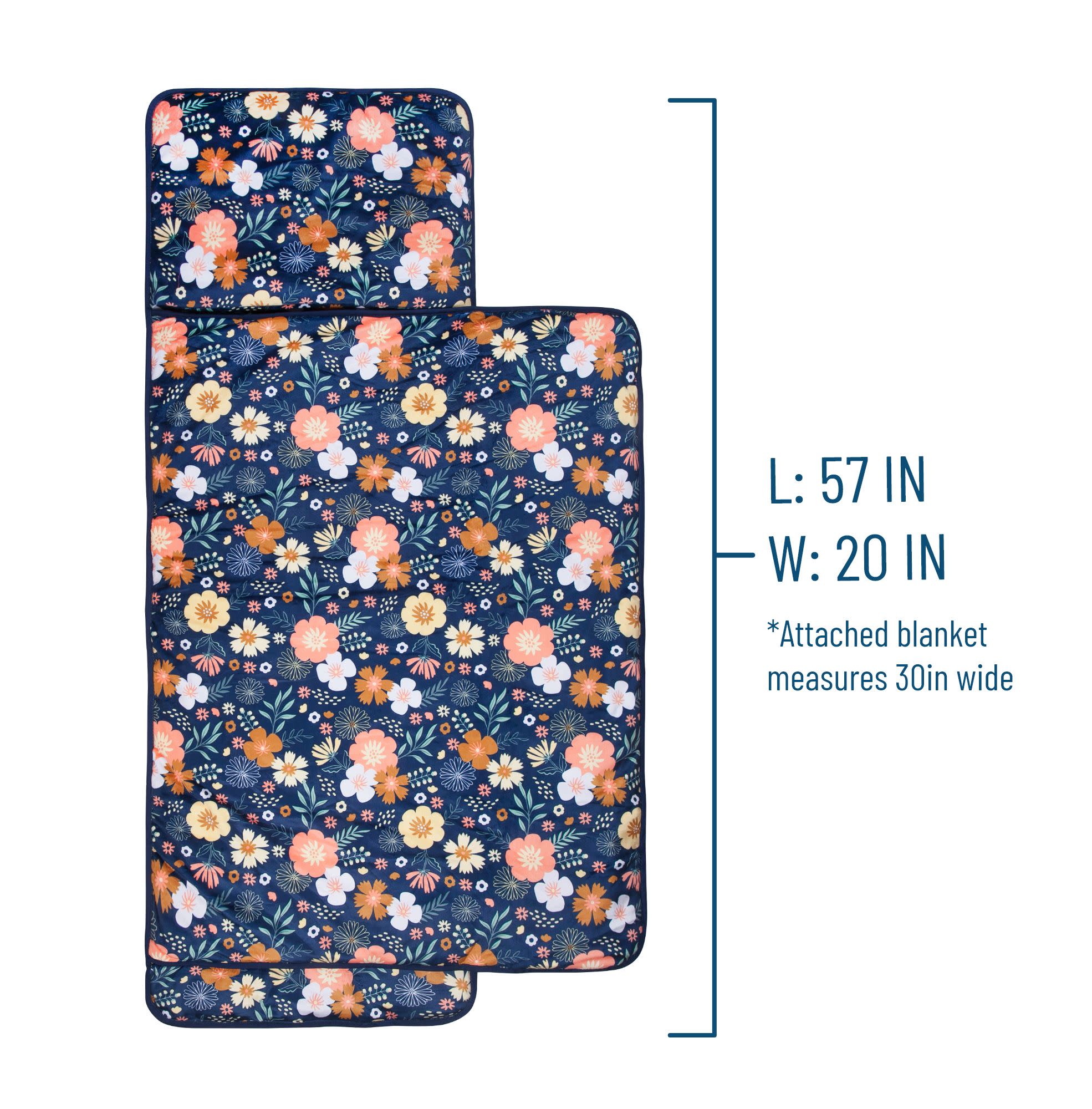 Wildflower Bloom Plush Nap Mat