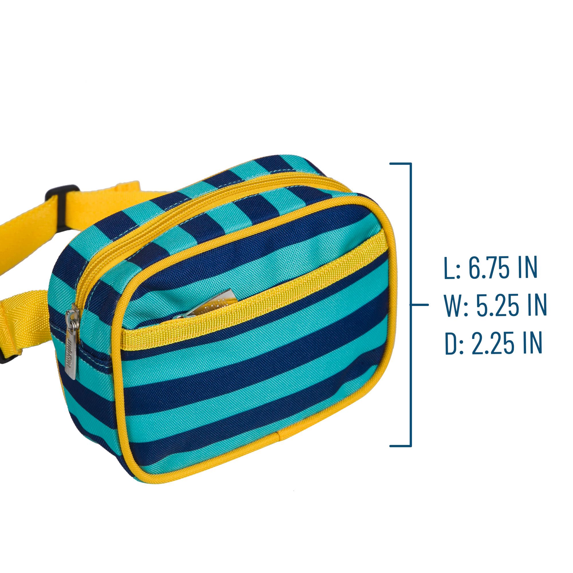 Blue Stripes Fanny Pack