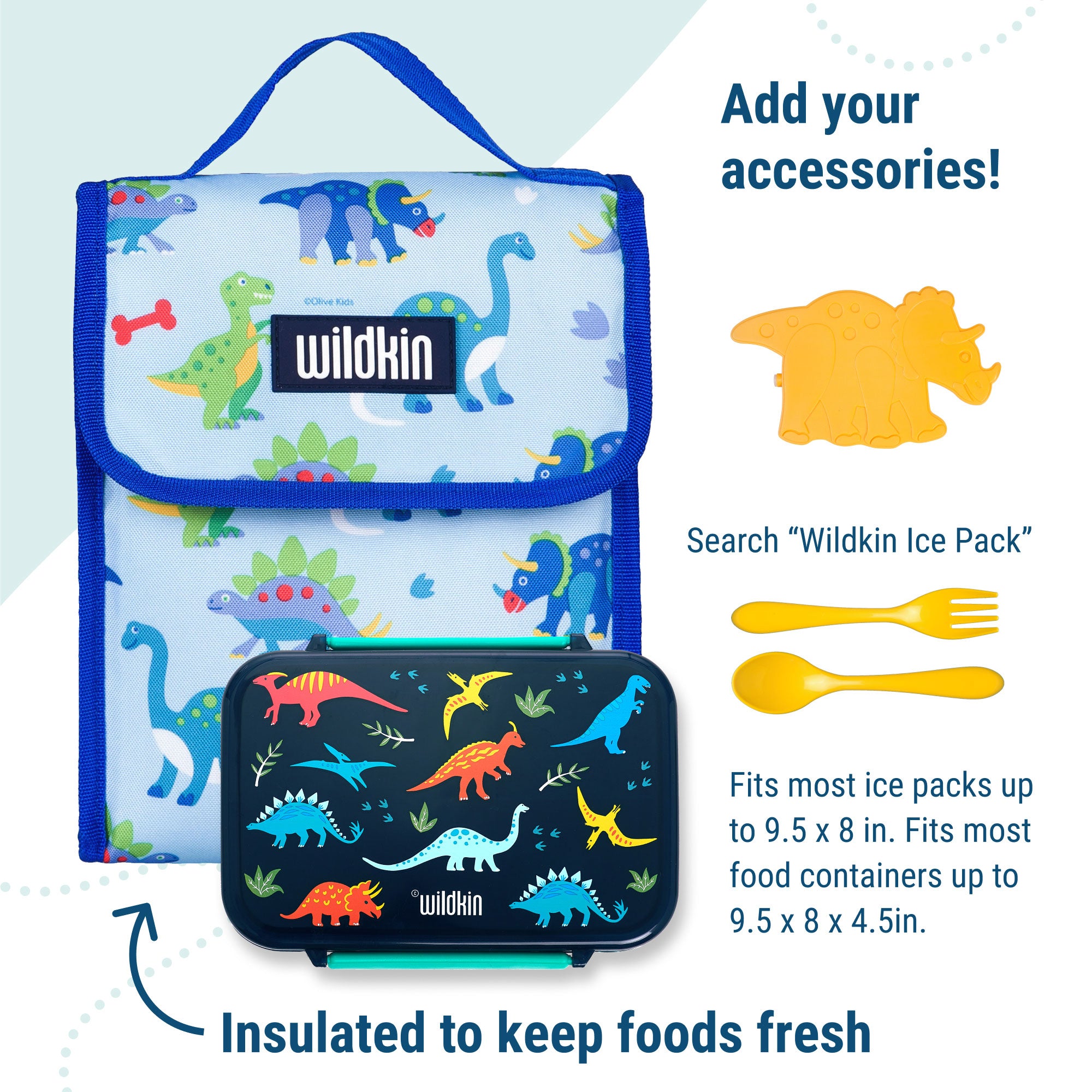 Dinosaur Land Lunch Bag