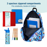 Trains, Planes & Trucks 15 Inch Backpack