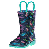 Darling Dinosaurs Rain Boots, size 9