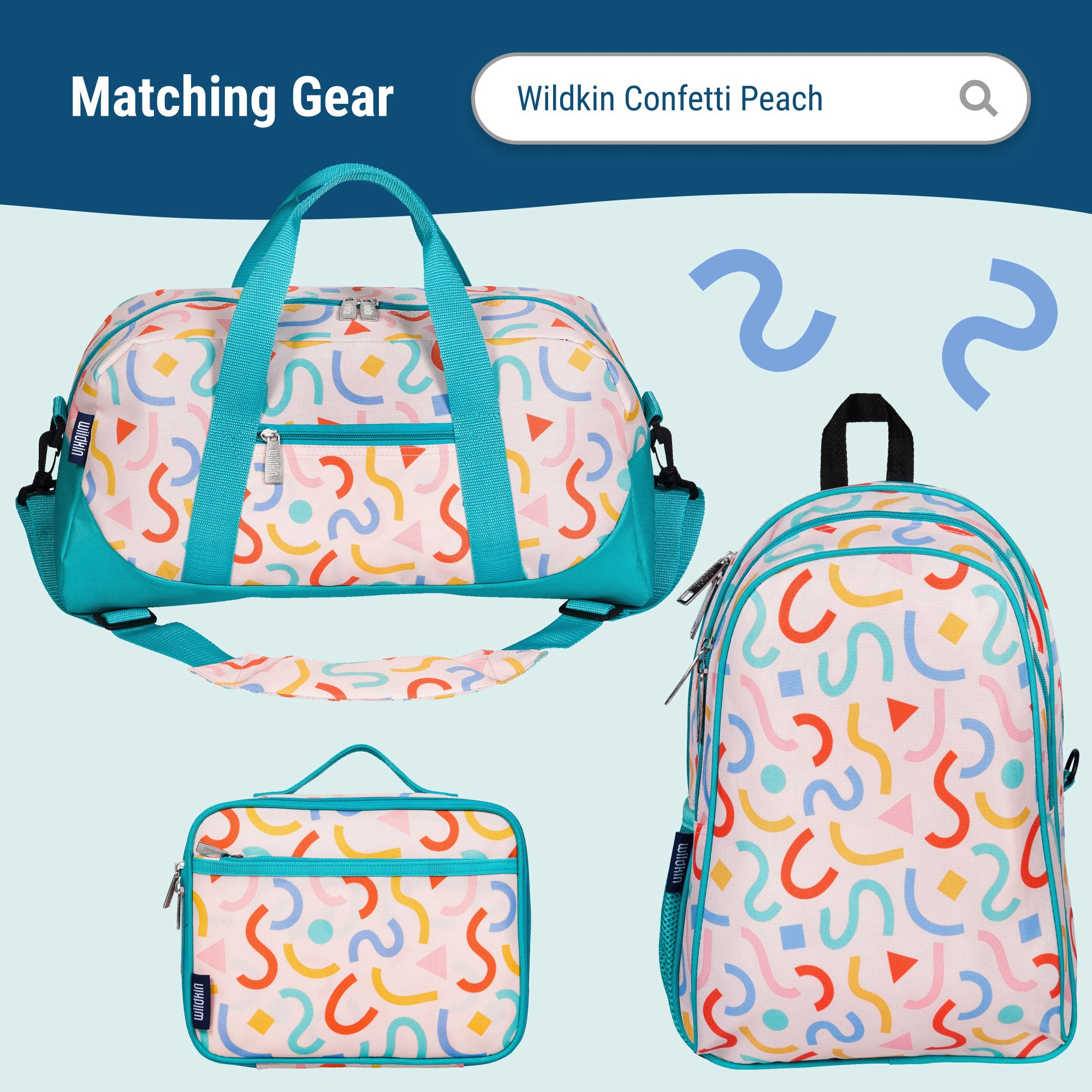 Confetti Peach Microfiber Toddler Nap Mat