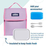 Lilac Lunch Bag