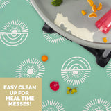 Baby Splat Mat - Rainbow Sun