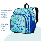 Confetti Blue 12 Inch Backpack