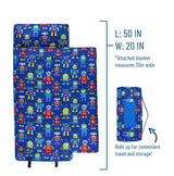 Robots Microfiber Kids Nap Mat