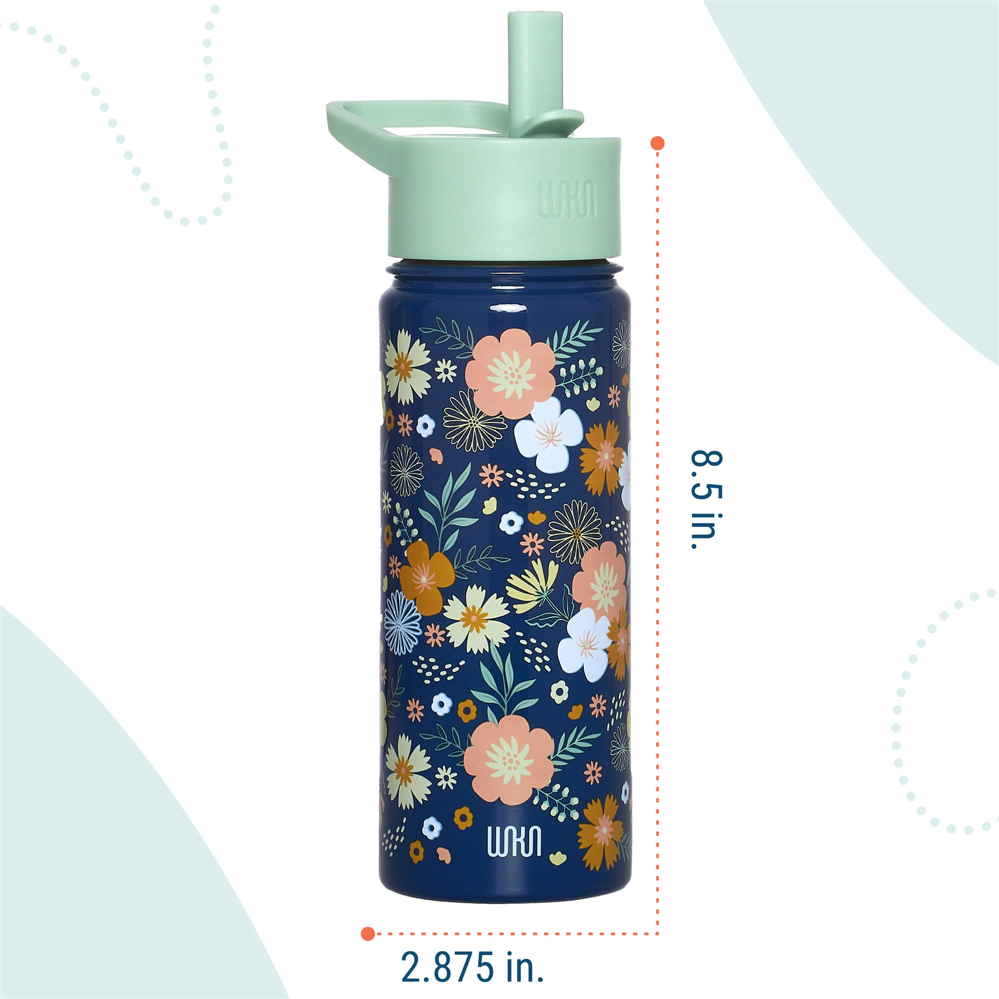 Wildflower Bloom Steel Water Bottle