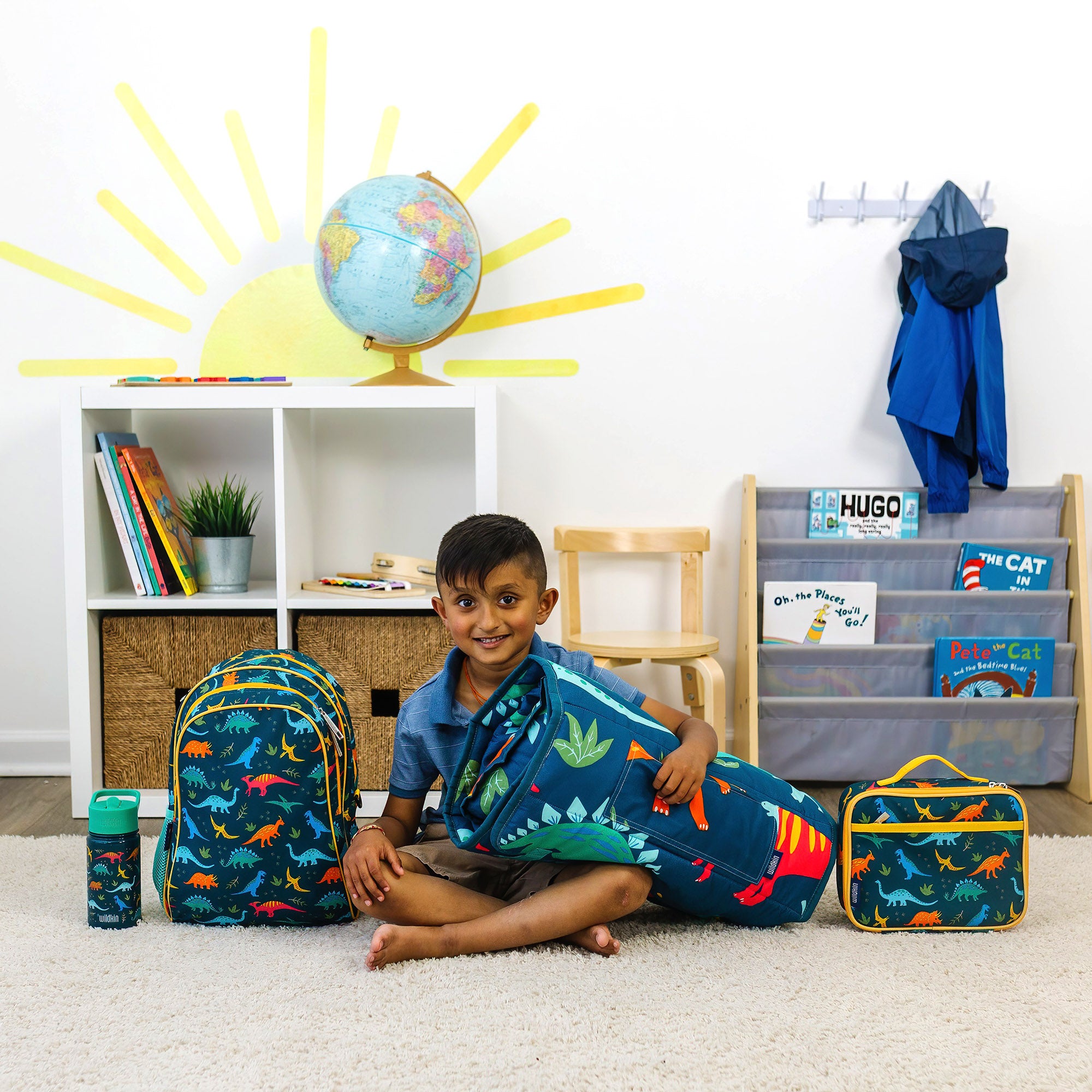 Jurassic Dinosaurs Microfiber Kids Nap Mat