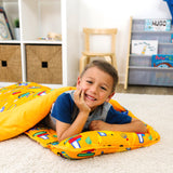 Under Construction Microfiber Kids Nap Mat