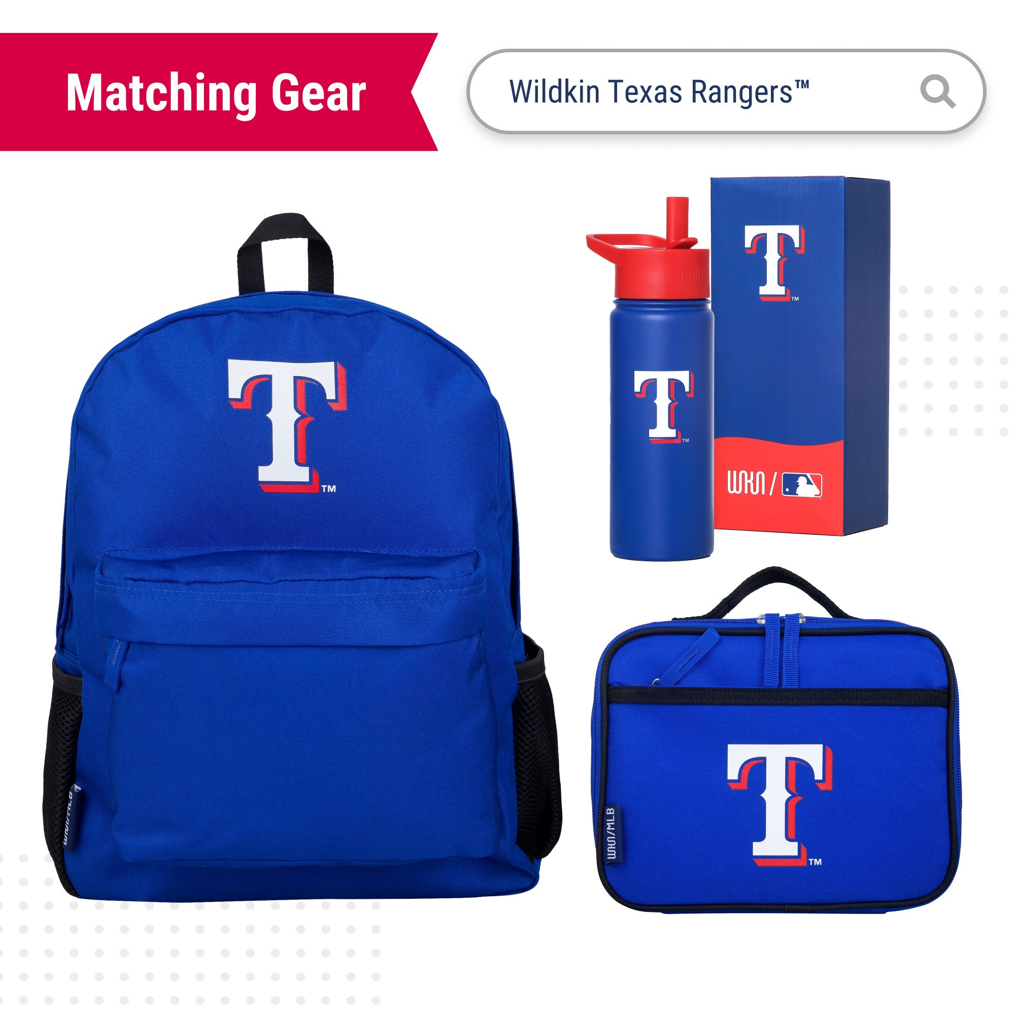 75 Ranger Backpack Texas Rangers™ Backpack – Wildkin