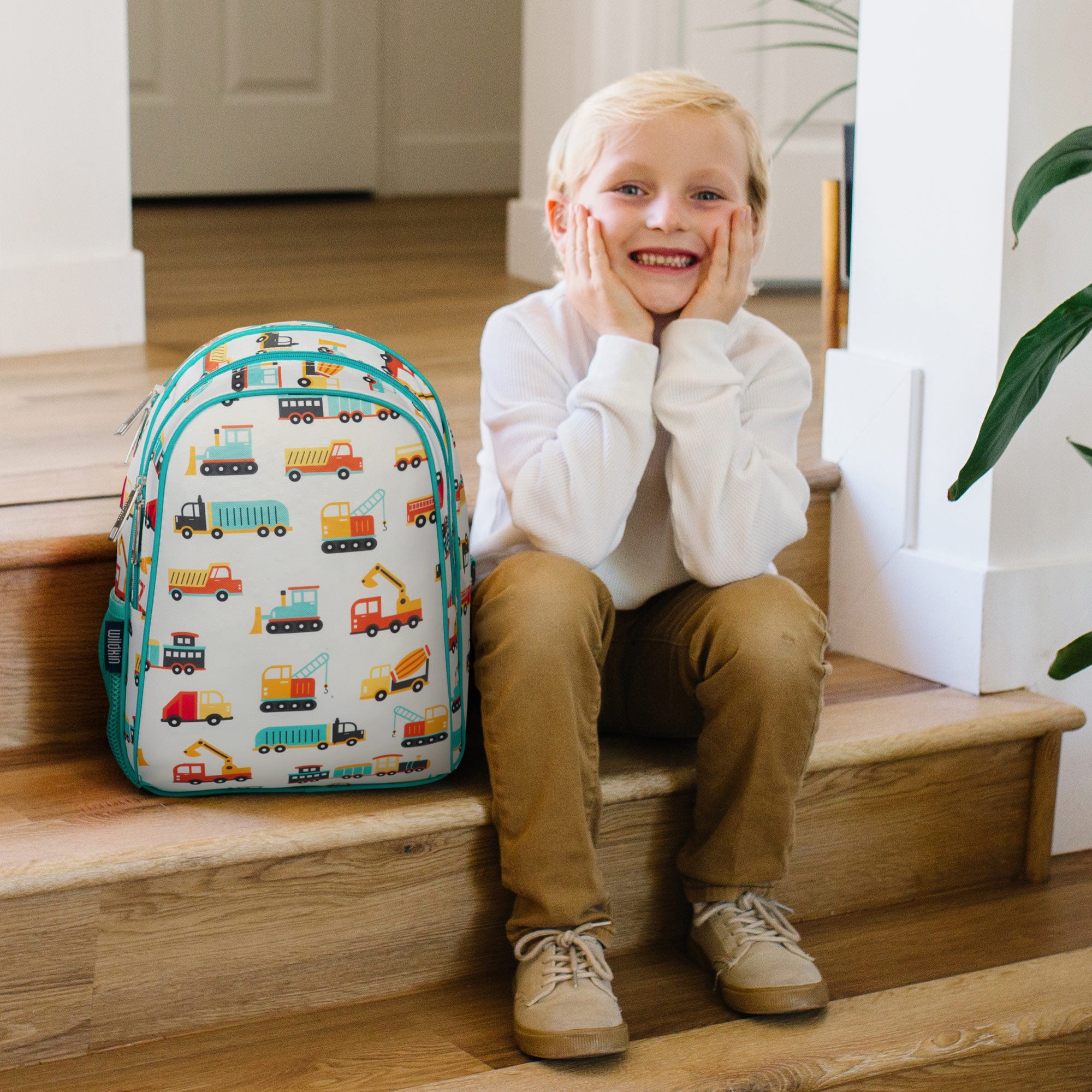 Modern Construction 15 Inch Backpack