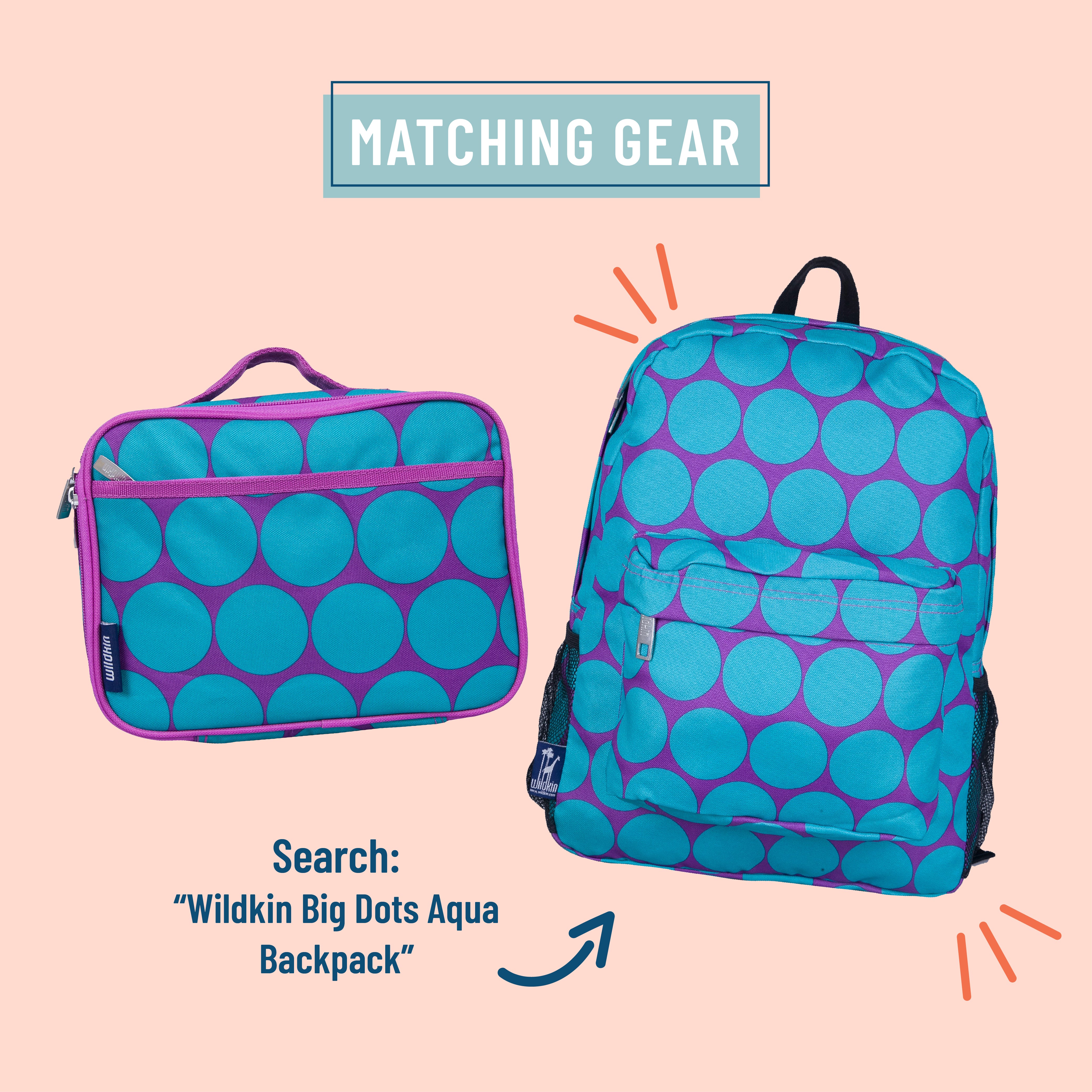 Big Dot Aqua Lunch Box