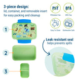 Wild Animals Reusable Food Container Bento Box