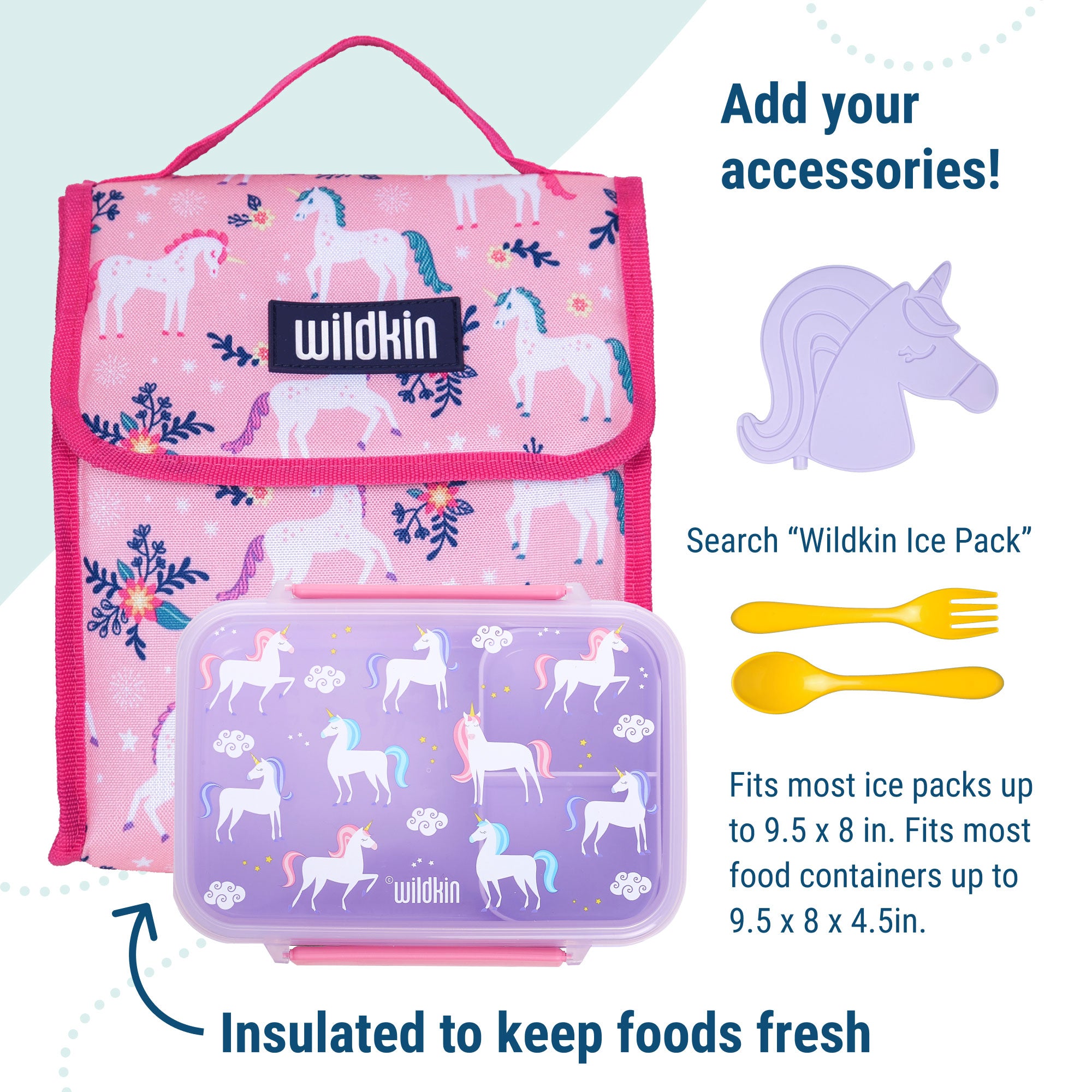 Magical Unicorns Lunch Bag