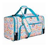 Confetti Peach Weekender Duffel Bag