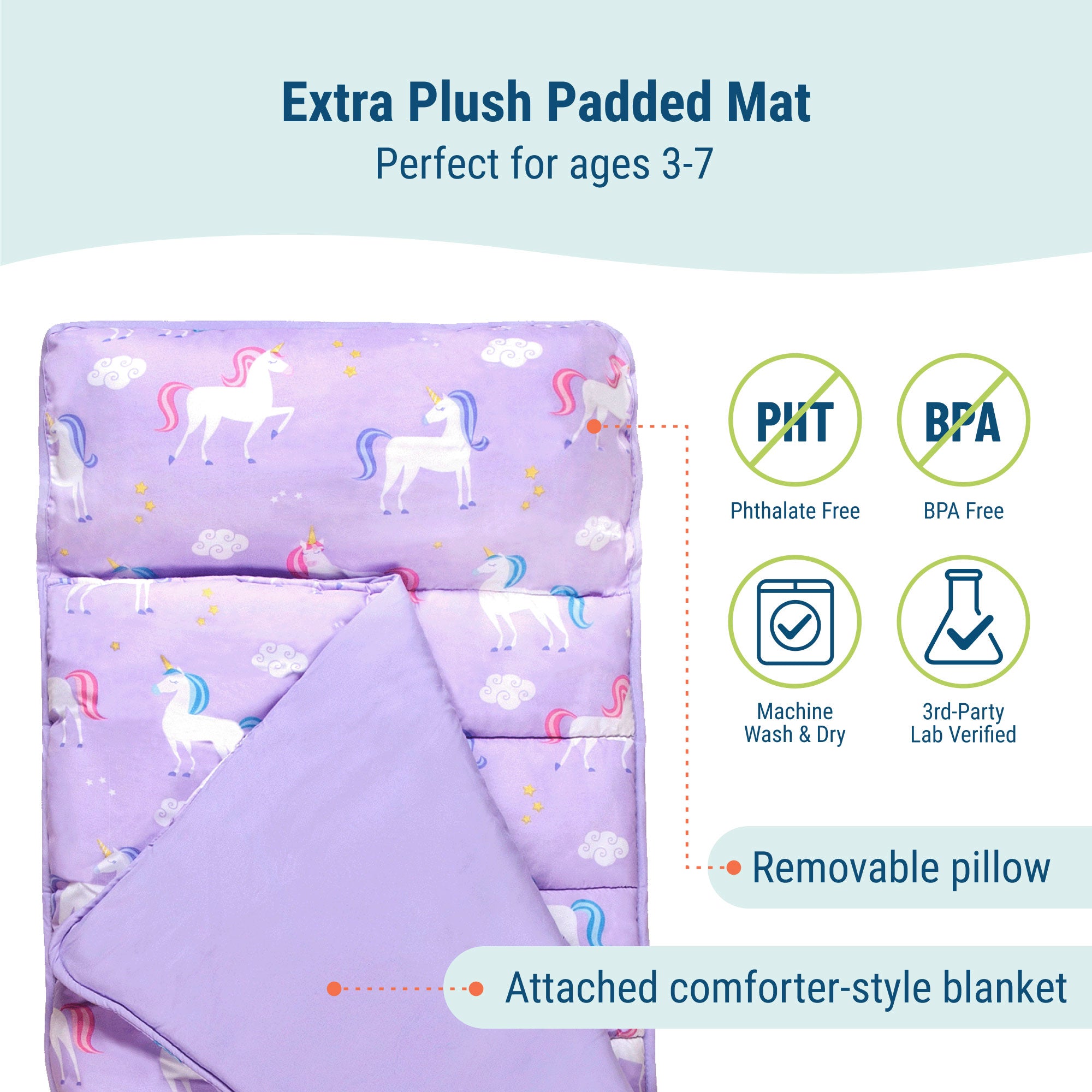 Microfiber Kids Nap Mat