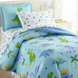 Dinosaur Land 100% Cotton Sheet Set - Twin