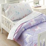 Unicorn 100% Cotton Flannel Pillow Cases - 2 pack